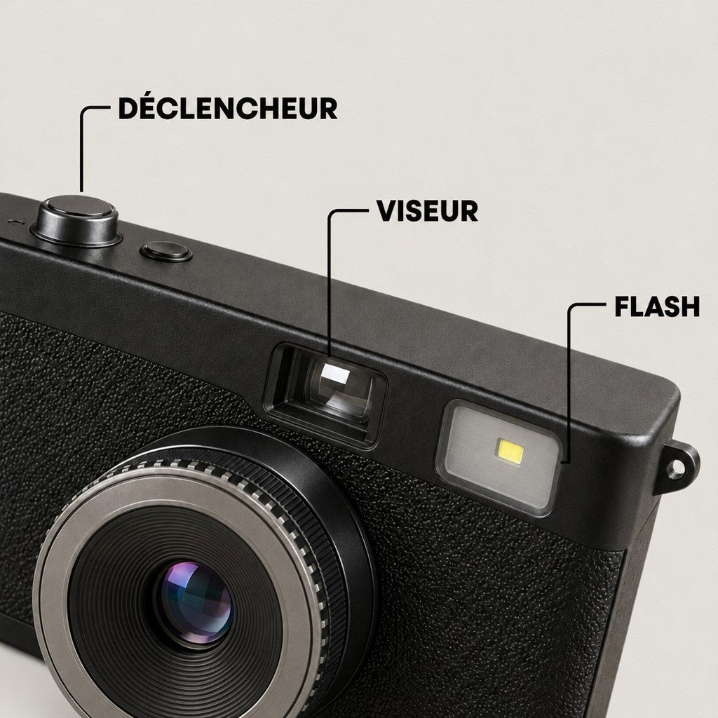 Appareil photo numérique Fliq Vintage