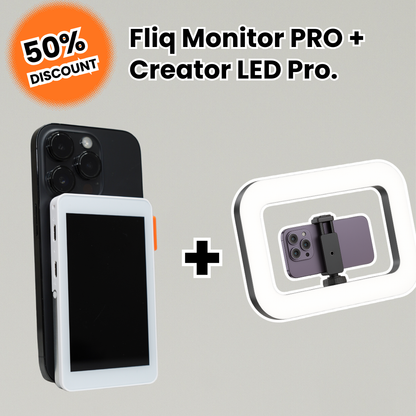 Fliq Combo Deal Pro - Creator LED