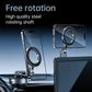 Fliq OrbitMount on windshield showing wide phone compatibility