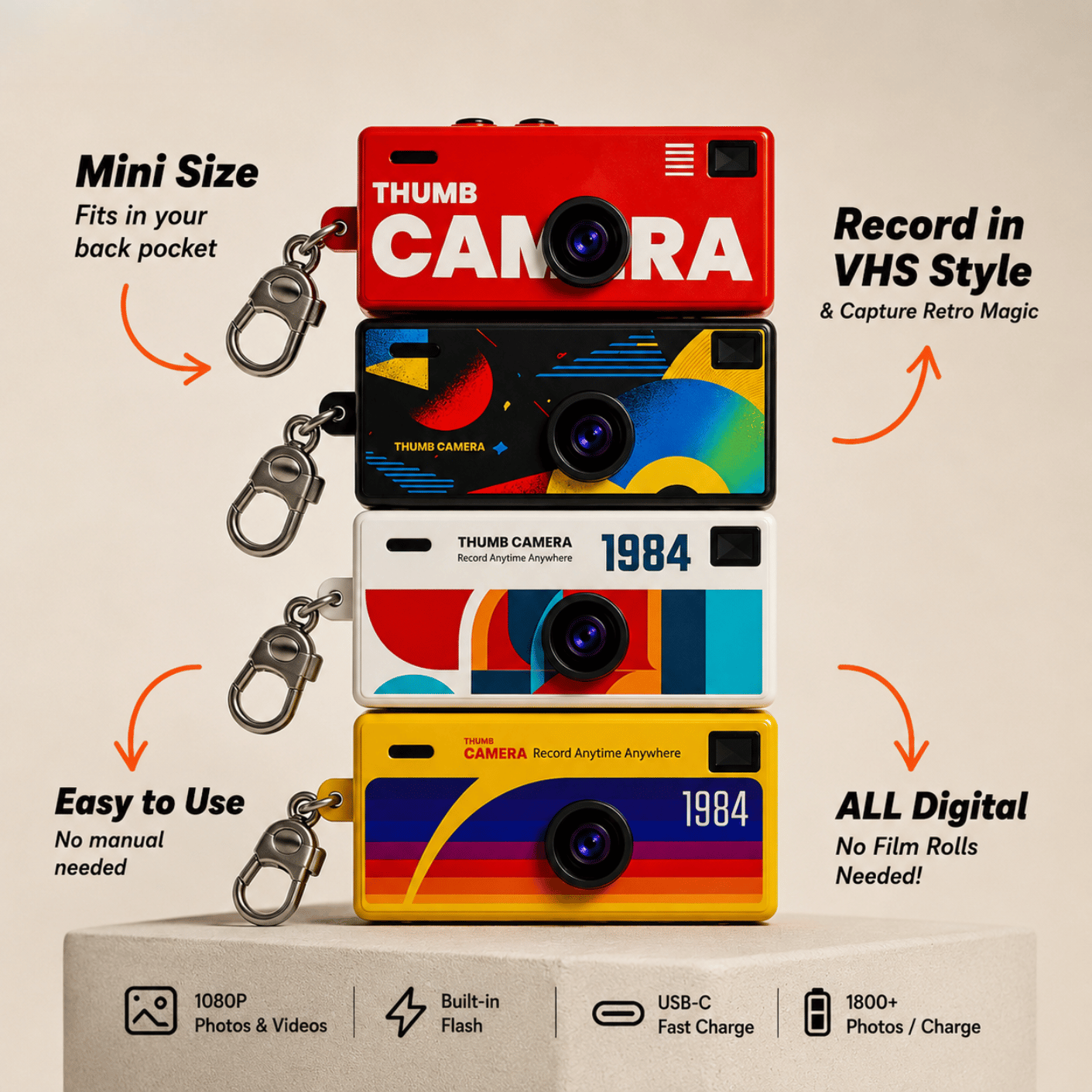 Fliq™ - Retro Camera