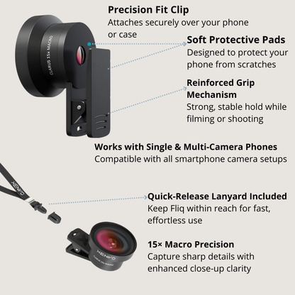 Fliq™ - Wide Angle Pro Lens