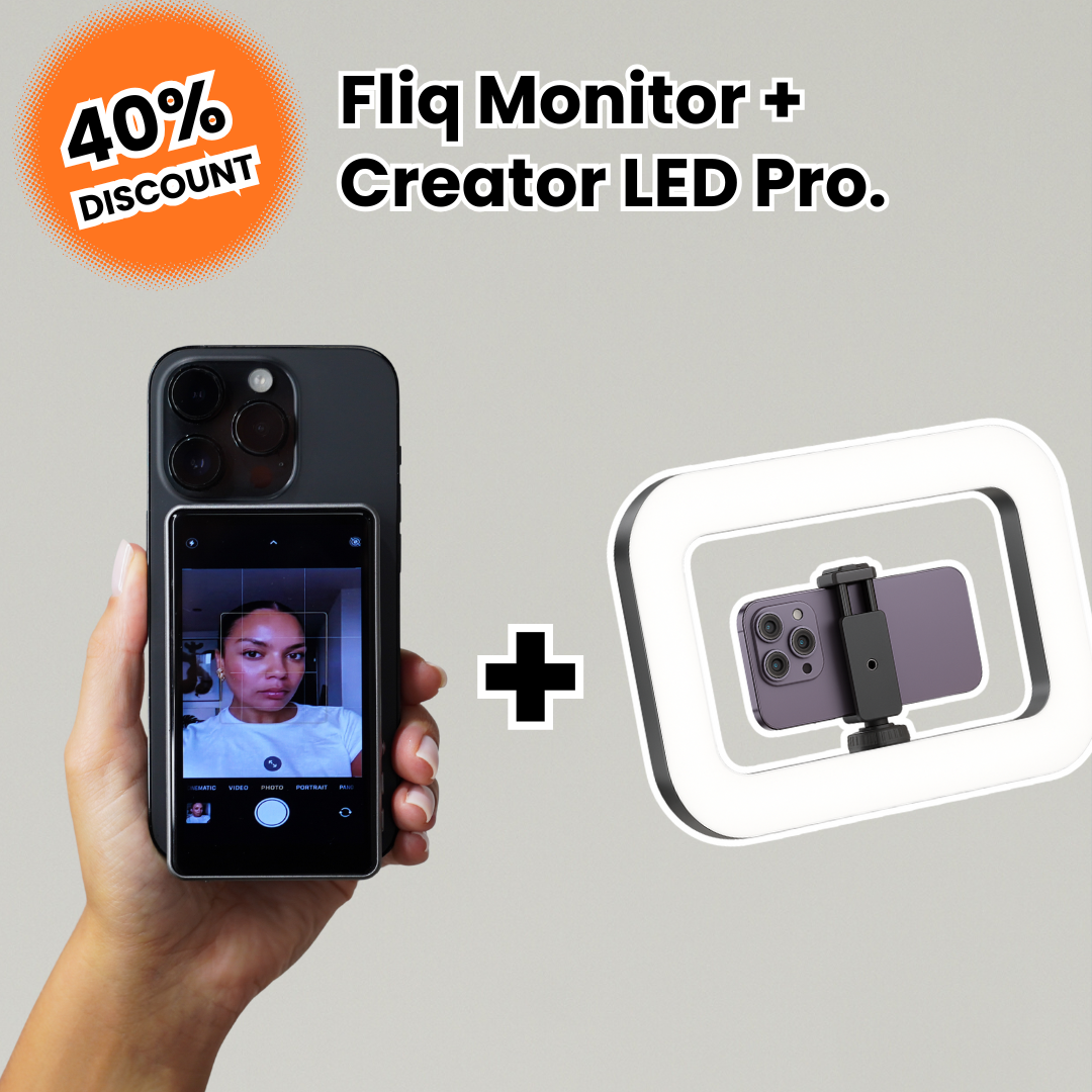 Fliq Combo Deal - Creator LED