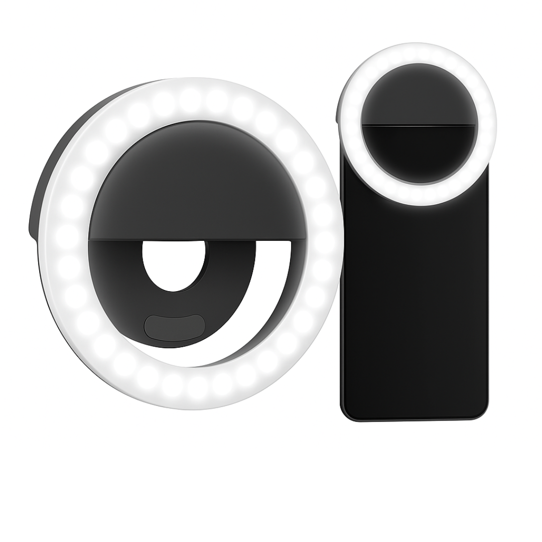 Fliq Magnetic Selfie Monitor – Creator Kit with Ring light & Remote