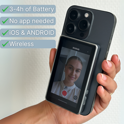 Fliq™ Selfie Monitor Bundle Pro