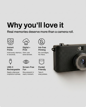 Fliq™ - Vintage Digital Camera