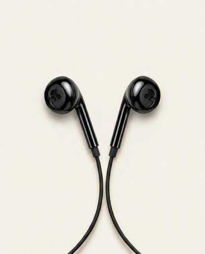 Fliq - Chrome Wired Earbuds Pro