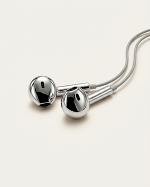 Fliq - Chrome Wired Earbuds Pro