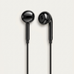 Fliq - Chrome Wired Earbuds