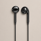 Fliq - Chrome Wired Earbuds
