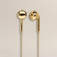 Fliq - Chrome Wired Earbuds