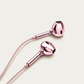 Fliq - Chrome Wired Earbuds