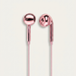 Fliq - Chrome Wired Earbuds