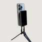 Fliq Dual-Mount Mini Tripod front view showing dual MagSafe mounts