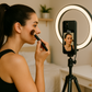 Fliq Magnetic Selfie Monitor – Creator Kit with Ring light & Remote