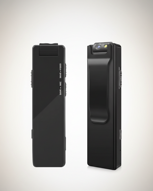 Fliq POV Pocket Mini Camera side profile USB-C port and built-in mic