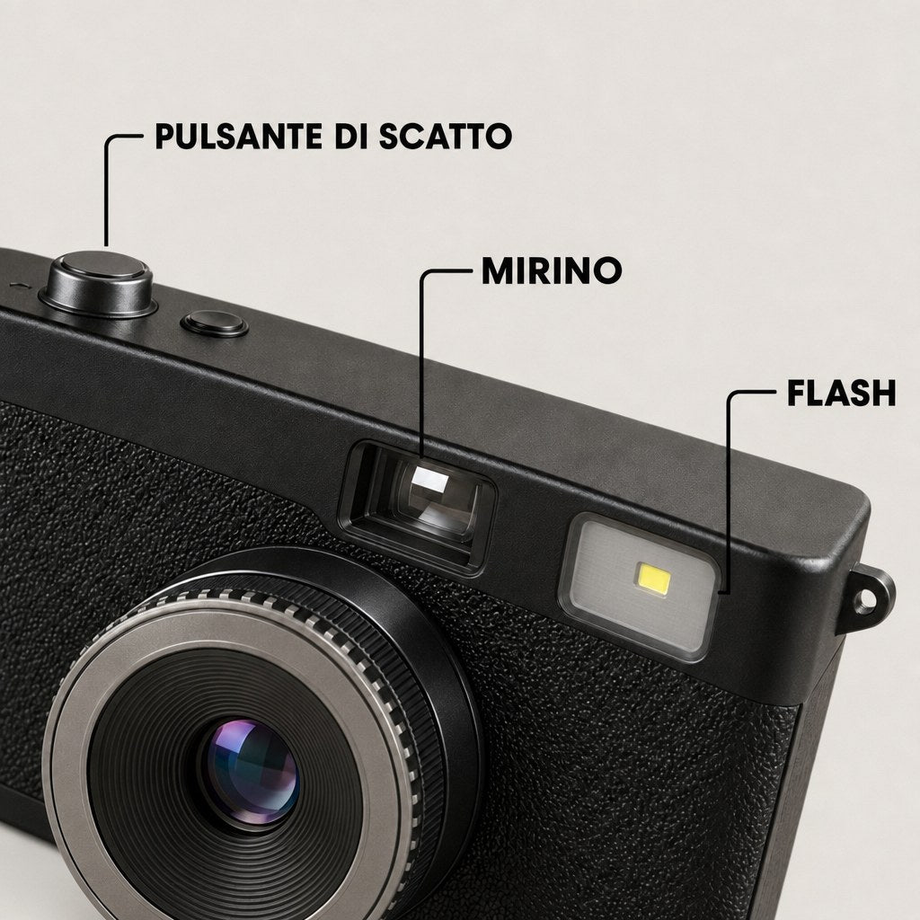 Fotocamera digitale Fliq Vintage